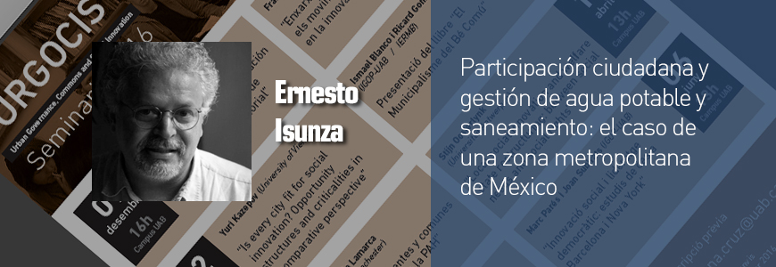 Seminari Ernesto Isunza – 13 de febrer a les 13h