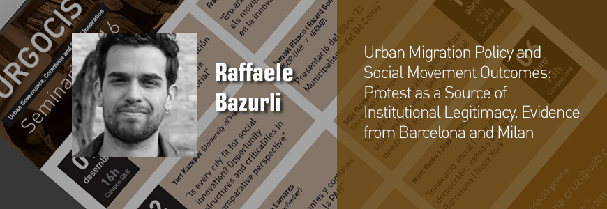 Seminari Raffaele Bazurli – 30 maig 13h