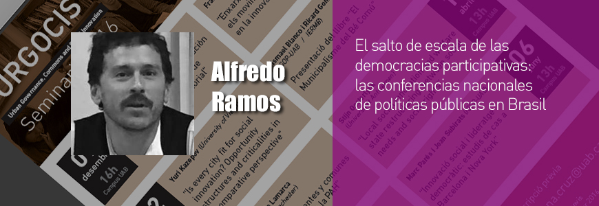 Seminari Alfredo Ramos – 2 maig 13h