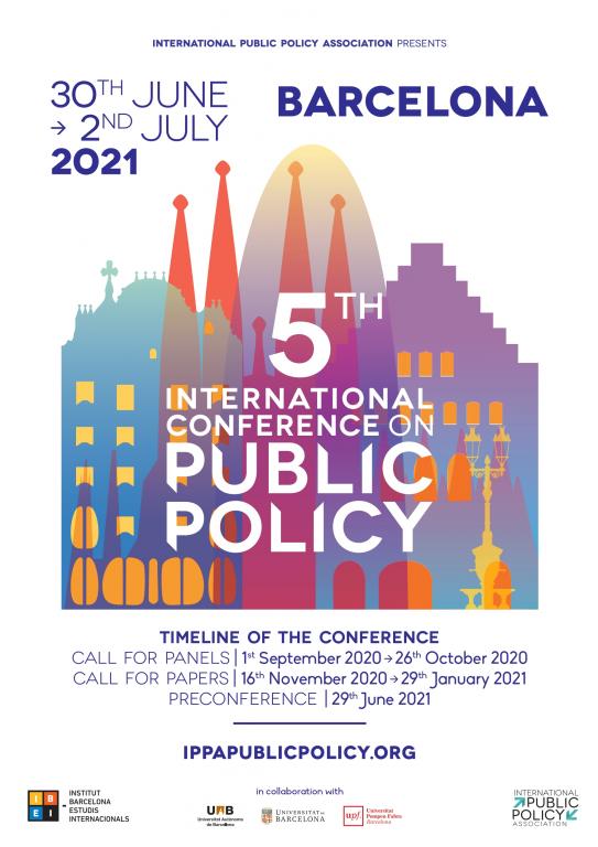 5th International Conference on Public Policy (Barcelona)
